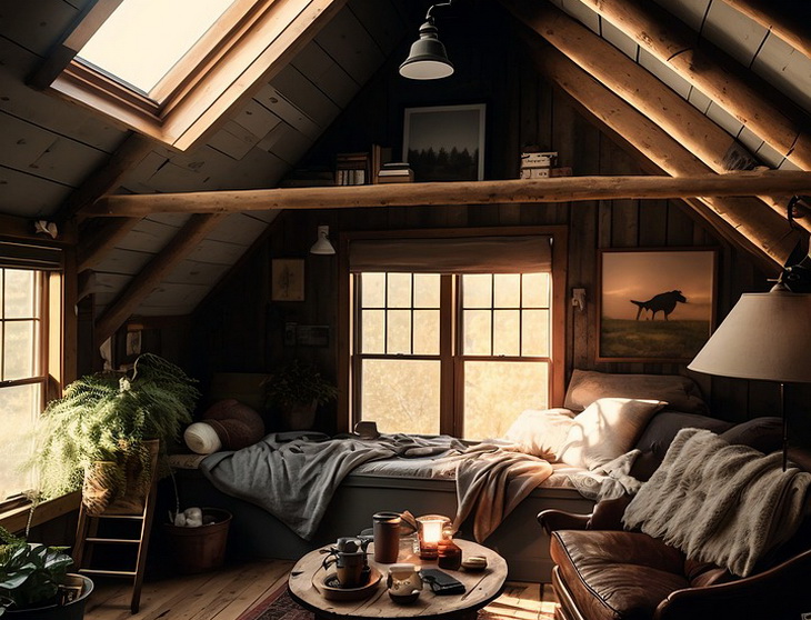 attic