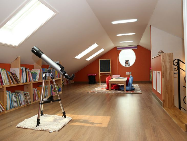 furniture, telescope