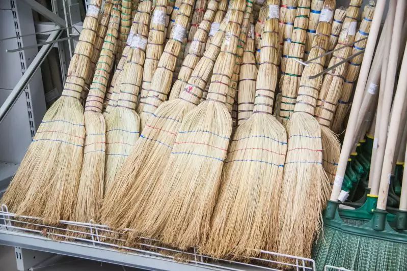 a broom