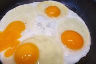 Fried eggs