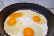 fried eggs