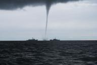 tornado, water